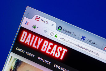 The Daily Beast web browser